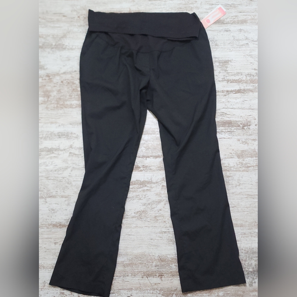 Womens Liz Lange Maternity pants size XXL Black New With Tags